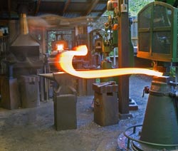 hot metal gives up its secrets slowly